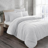Teddy Bear Plain Fleece Duvet Cover Set