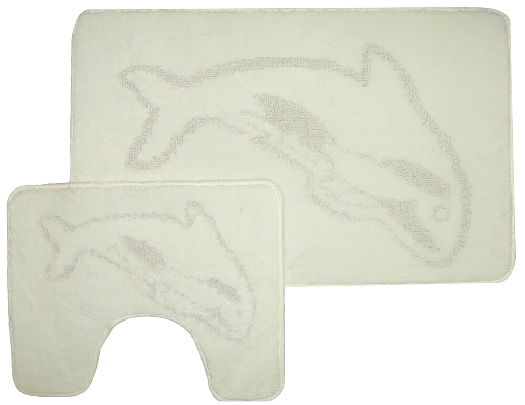 Dolphin Bath Mat Set