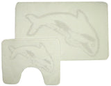 Dolphin Bath Mat Set