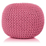 Ottoman Double Knitted Pouffe Footstool