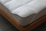 Sheepskin Sherpa Fleece Mattress Topper