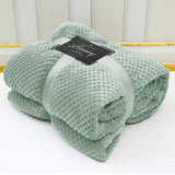 Popcorn Throws Fleece Blankets