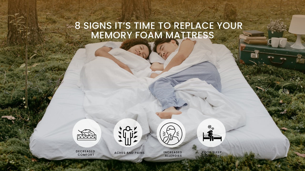 8 Signs It’s Time To Replace Your Memory Foam Mattress