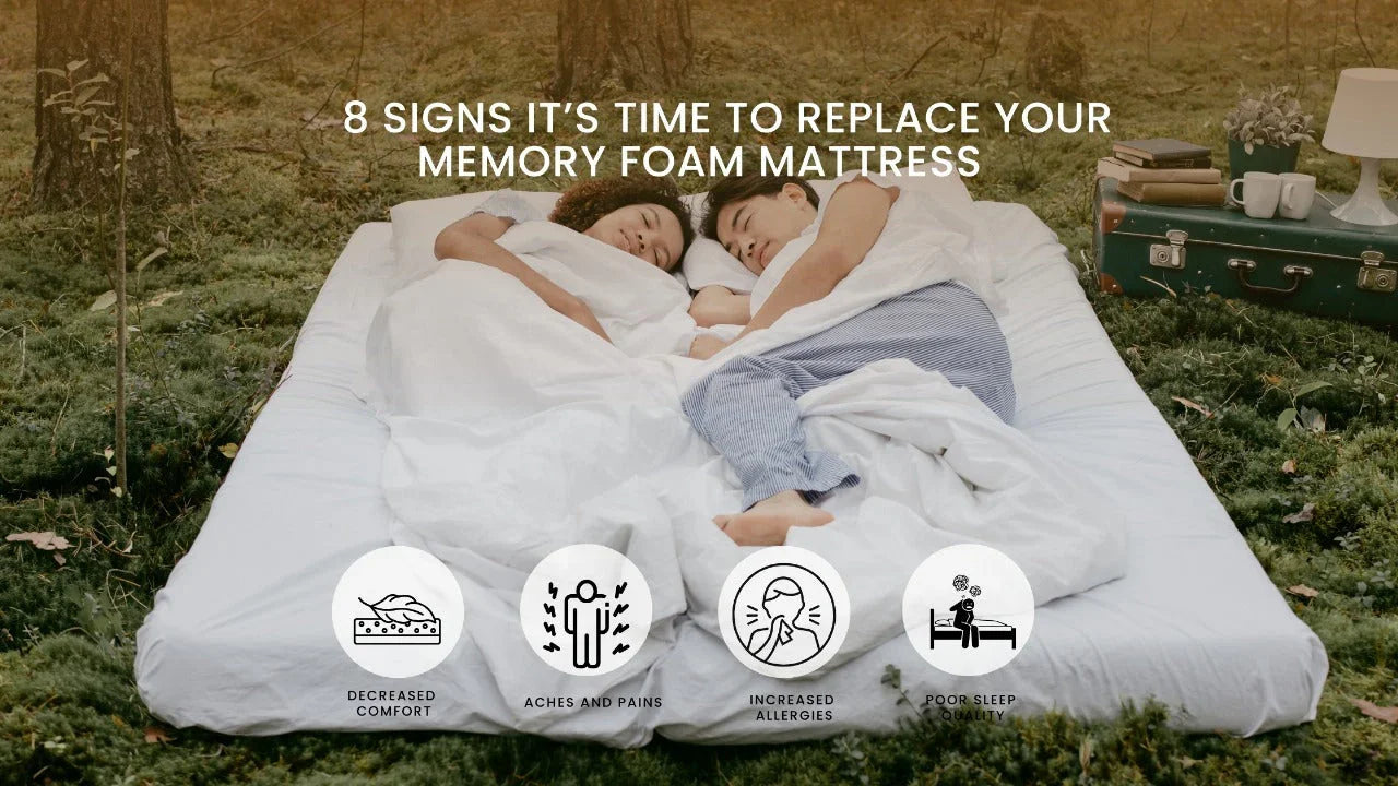 8 Signs It’s Time To Replace Your Memory Foam Mattress