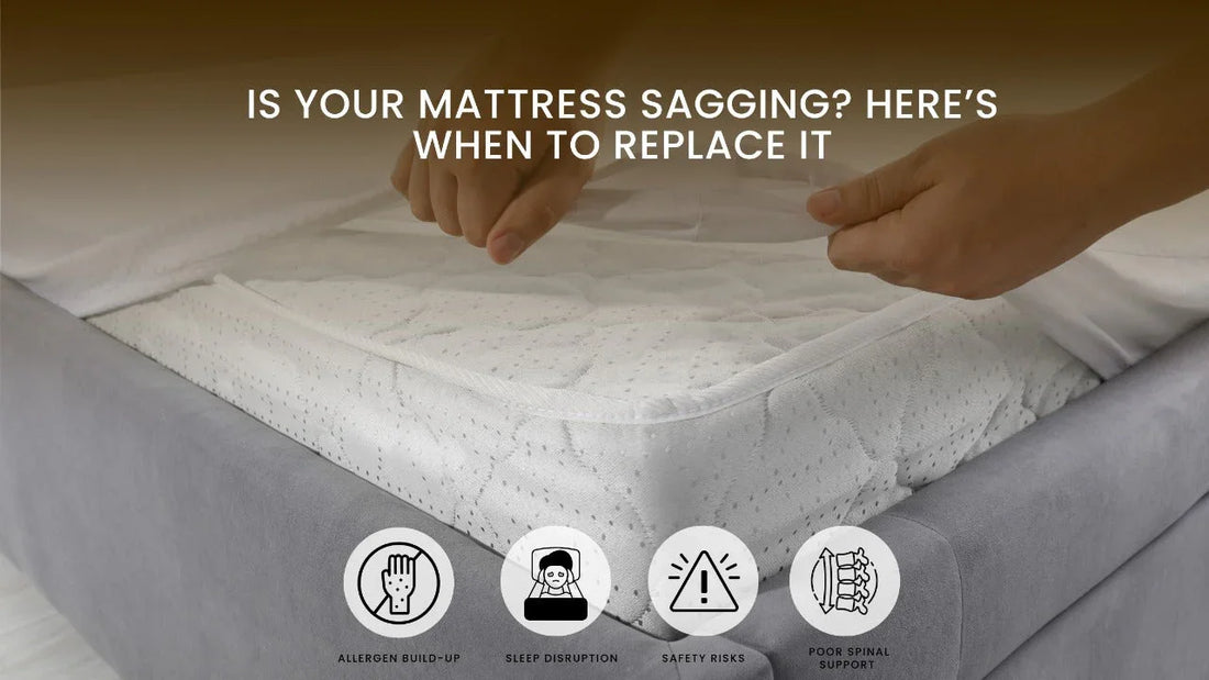 Is Your Mattress Sagging? Here’s When to Replace It