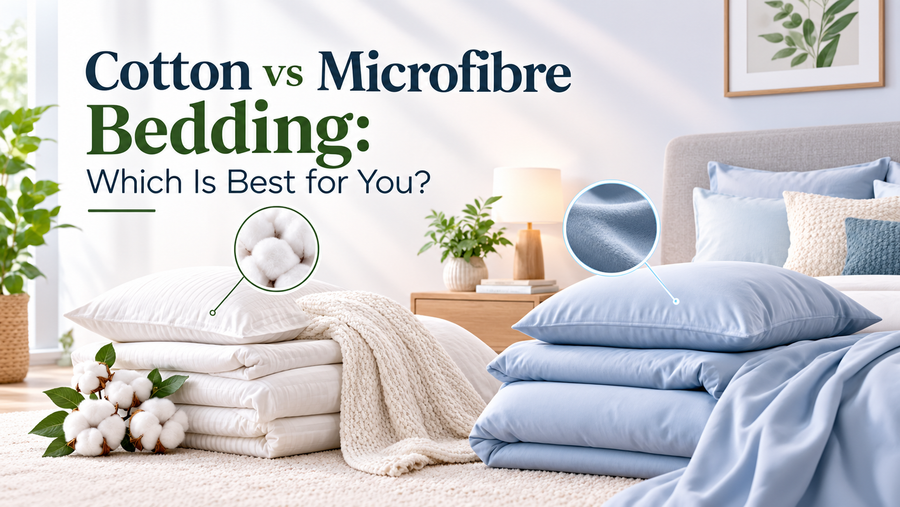 Cotton vs Microfibre Bedding: Which Is Best for You?