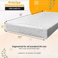 Quilted Waterproof Cot Bed Mattresses 140cm x 70cm