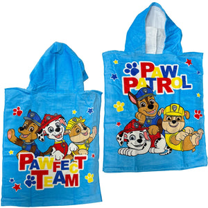 Disney Paw Patrol Kids Hooded Poncho