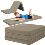 2 in 1 Fold Out Tri-fold Cube Z Bed Mattress