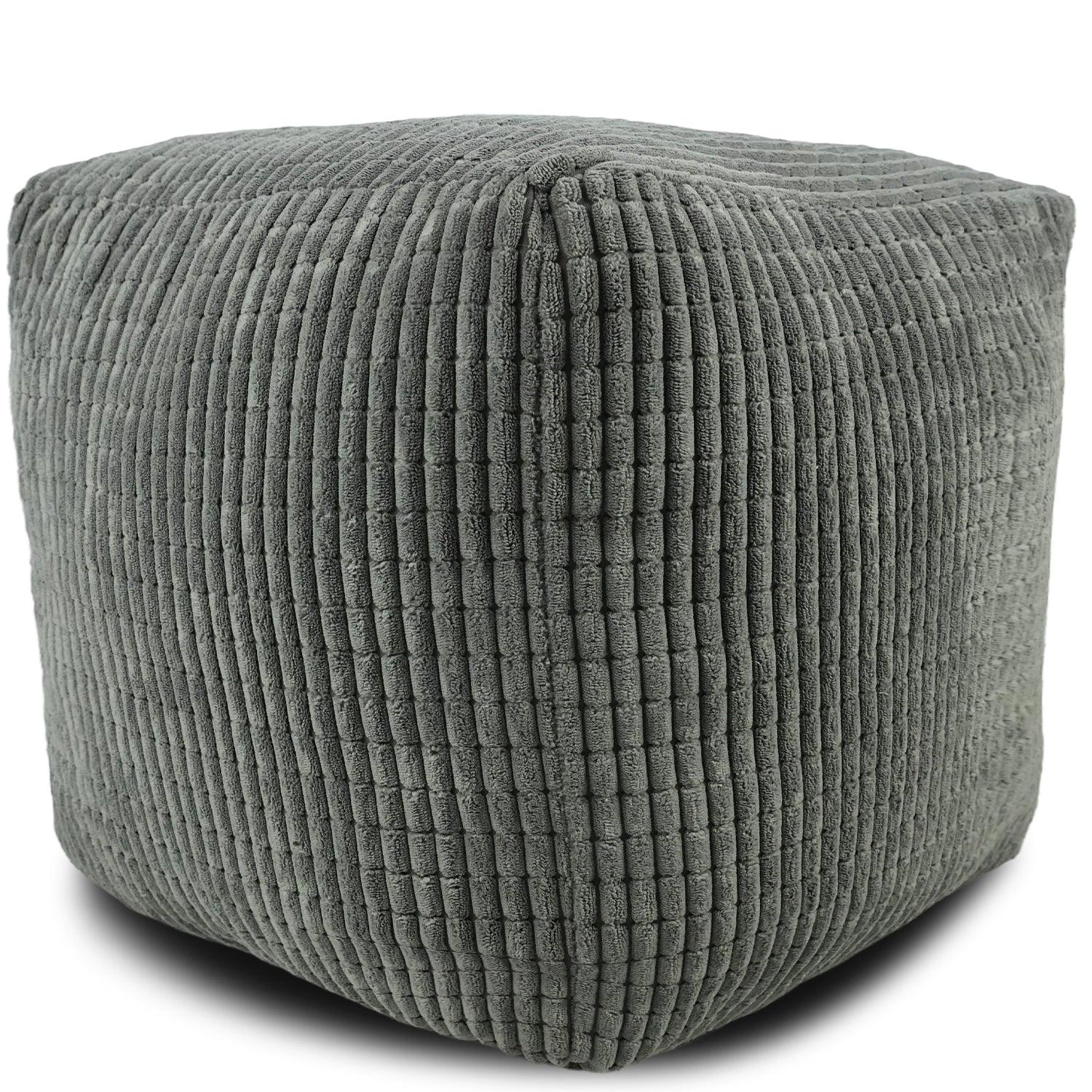 Square Shape Foot Rest Stool Pouffe Footstools