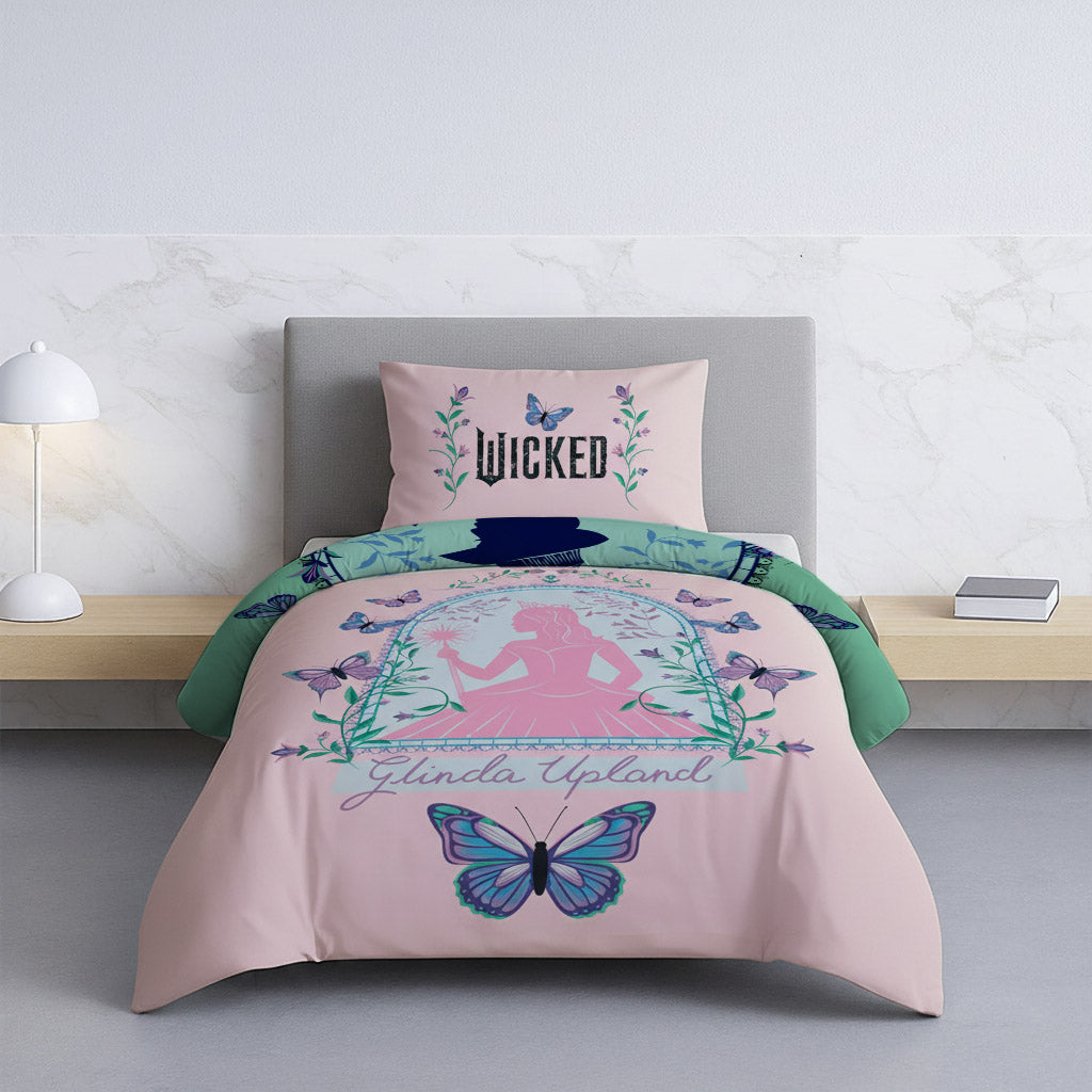 Glinda Elphaba Single Duvet Cover Reversible Design