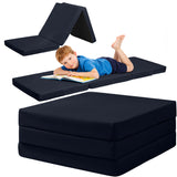 2 in 1 Fold Out Tri-fold Cube Z Bed Mattress