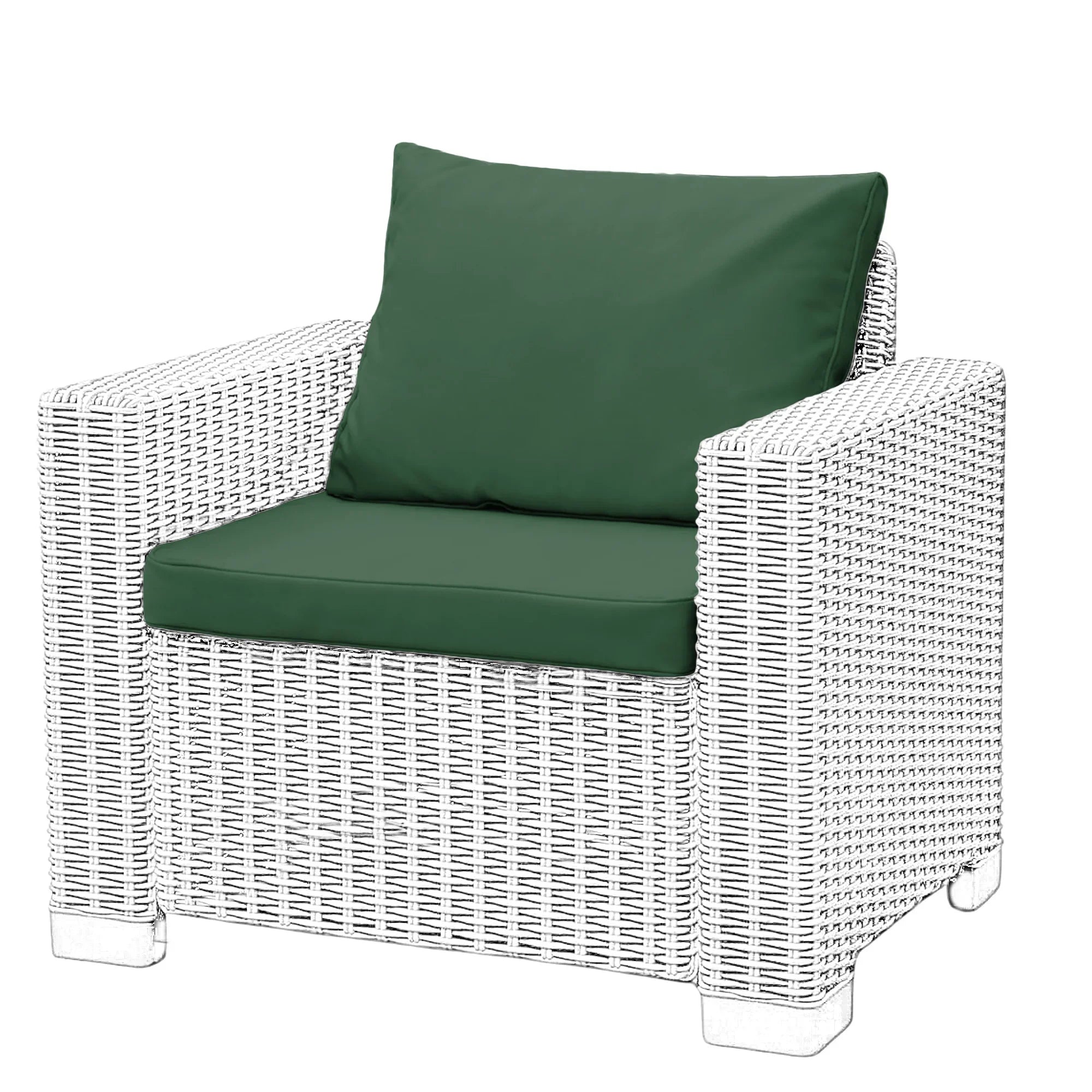 Keter Allibert California Armchair Cushion Pad with Pillow