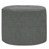 Oval Shape Foot Rest Stool Pouffe Footstools