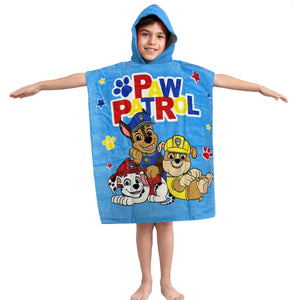 Disney Paw Patrol Kids Hooded Poncho