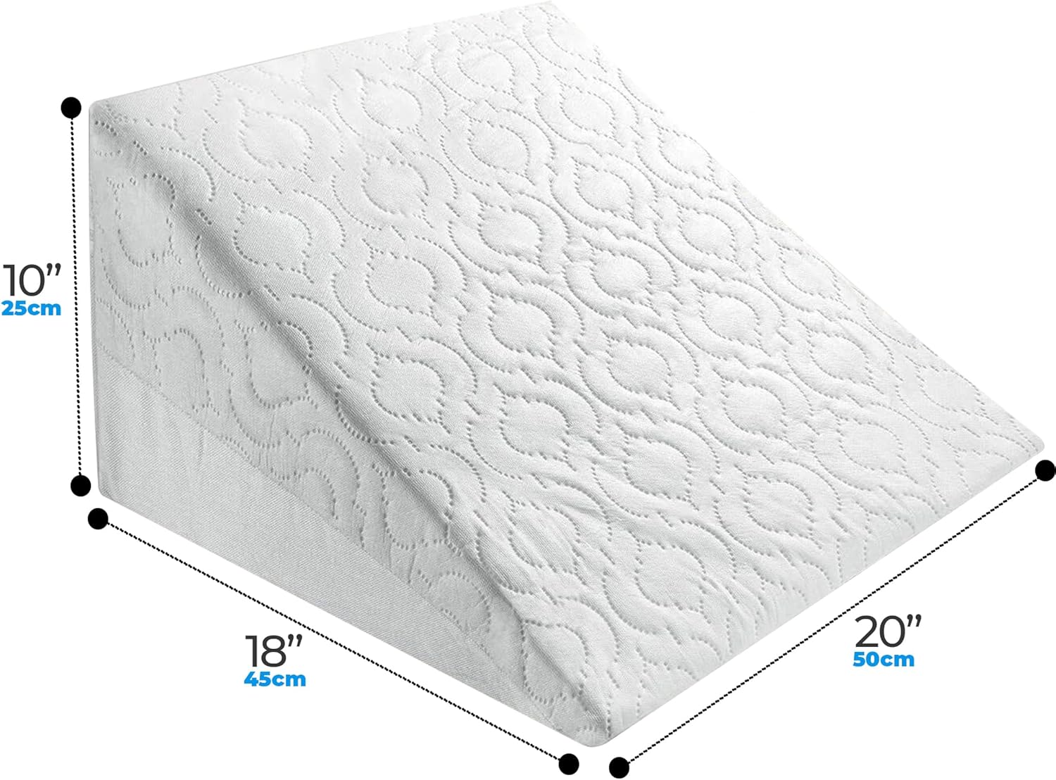 Acid Reflux Wedge Pillow For Back Support