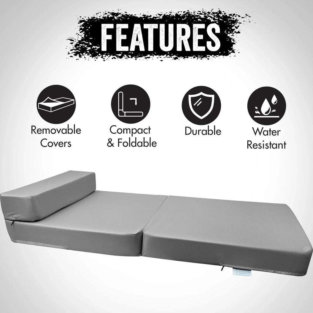 Single Sofa Bed Chair – Convertible Z-Bed Spec