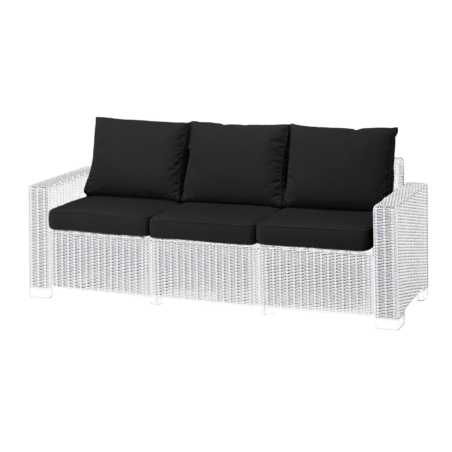 3 Seater Keter Allibert Cushion Pad with Pillow | iStyleMode