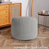 Oval Shape Foot Rest Stool Pouffe Footstools