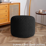 Oval Shape Foot Rest Stool Pouffe Footstools