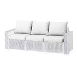 3 Seater Keter Allibert California Cushion Pad with Pillow
