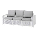 3 Seater Keter Allibert California Cushion Pad with Pillow