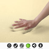 Memory Foam Mattress Toppers with Cool Max Cover