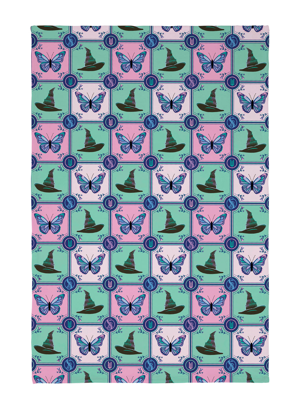 Wicked Glinda & Elphaba Throw Fleece Blanket