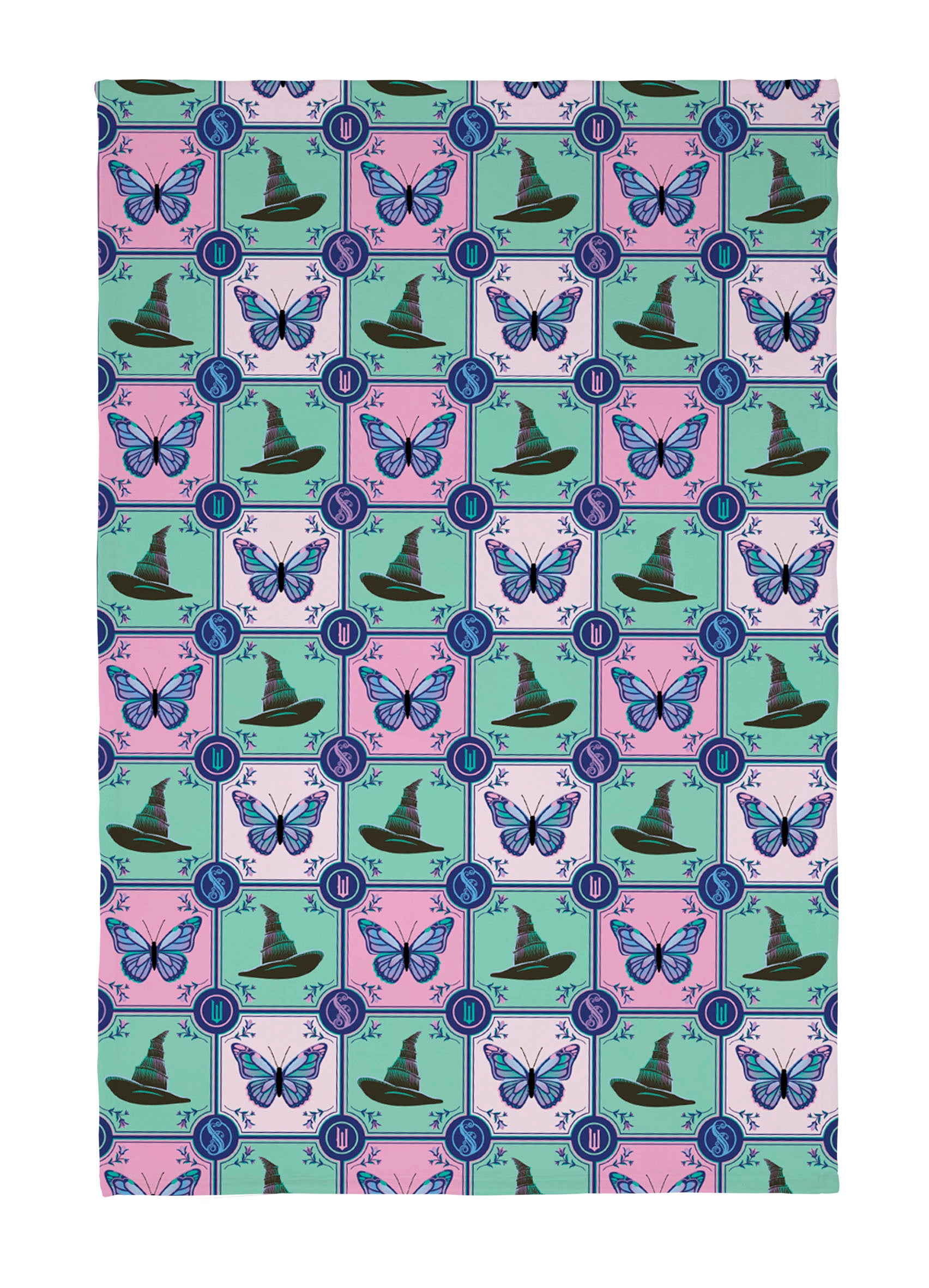 Wicked Glinda & Elphaba Throw Fleece Blanket