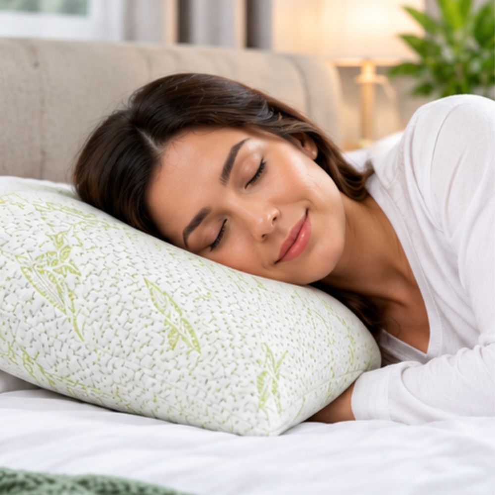 iStyleMode Premium Bamboo Natural Shredded Memory Foam Pillow