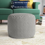 Oval Shape Foot Rest Stool Pouffe Footstools