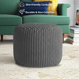 Oval Shape Foot Rest Stool Pouffe Footstools