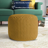 Oval Shape Foot Rest Stool Pouffe Footstools