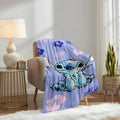 The Disney Lilo Stitch Throw Fleece Blanket