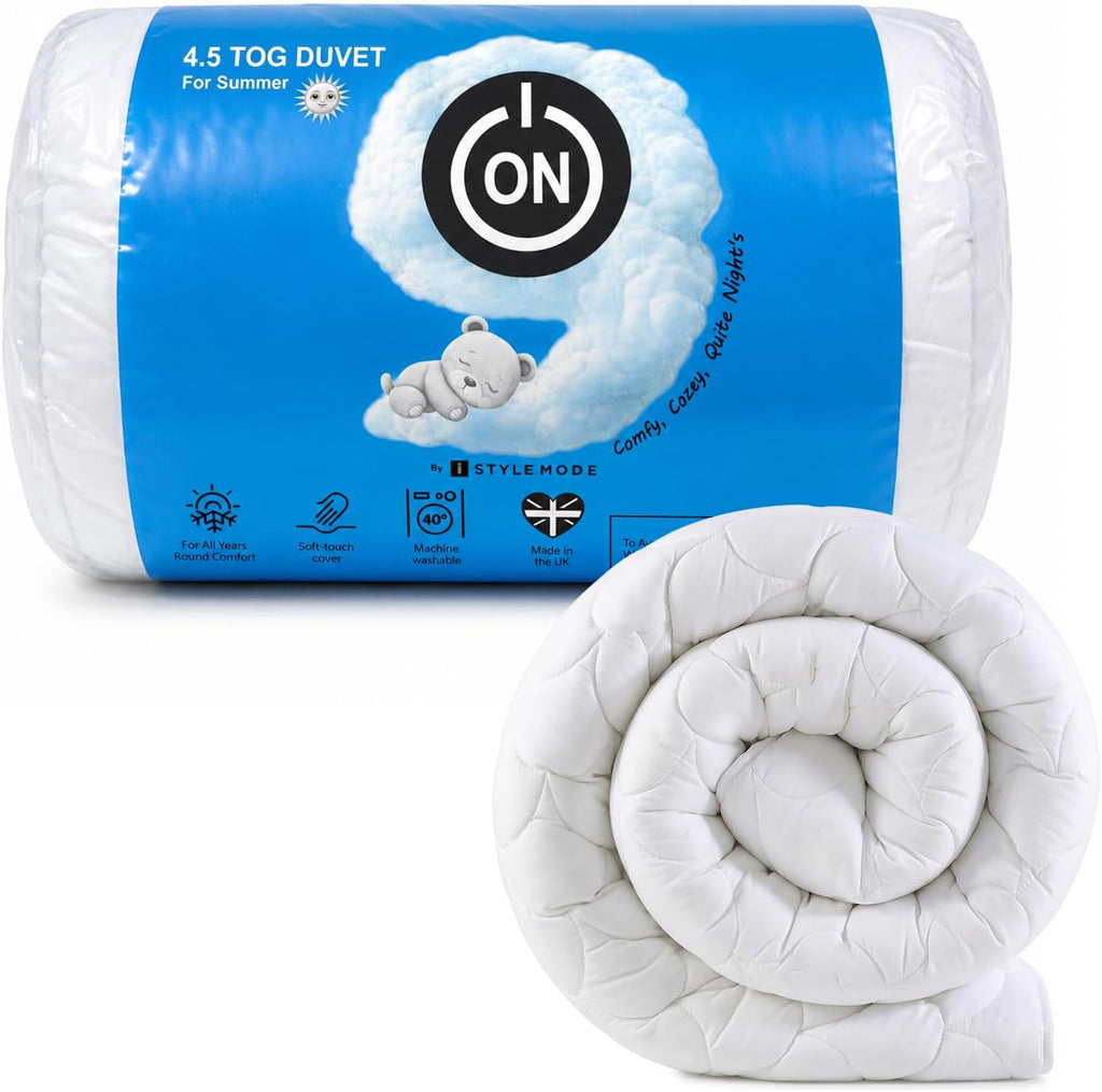 Microfibre Lightweight Summer Anti Allergy Duvet 4.5 Tog