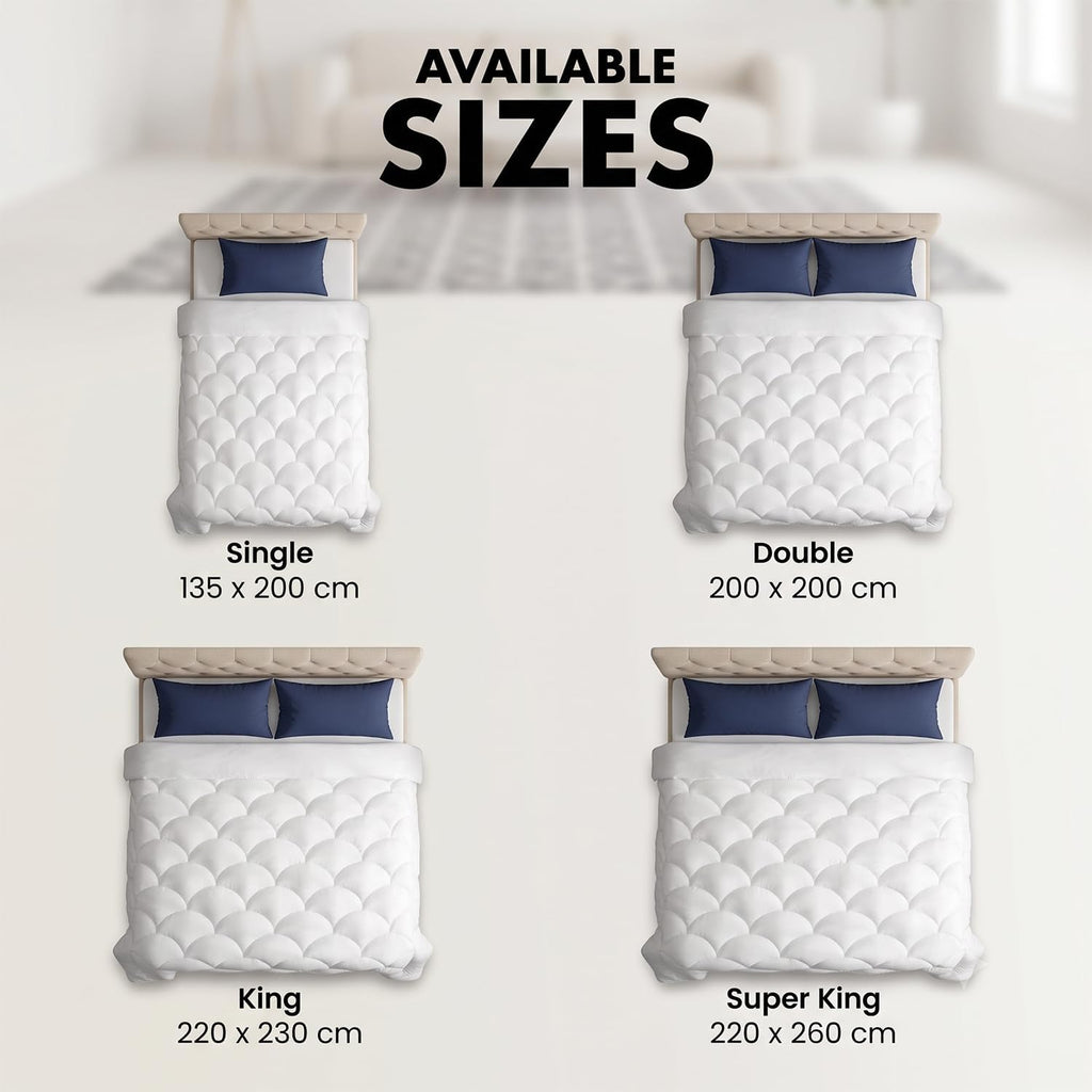 Lightweight Anti Allergy Summer Duvet 7.5 Tog
