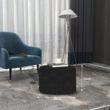 Oval Shape Foot Rest Stool Pouffe Footstools