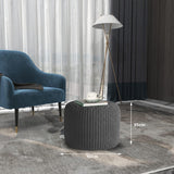 Oval Shape Foot Rest Stool Pouffe Footstools