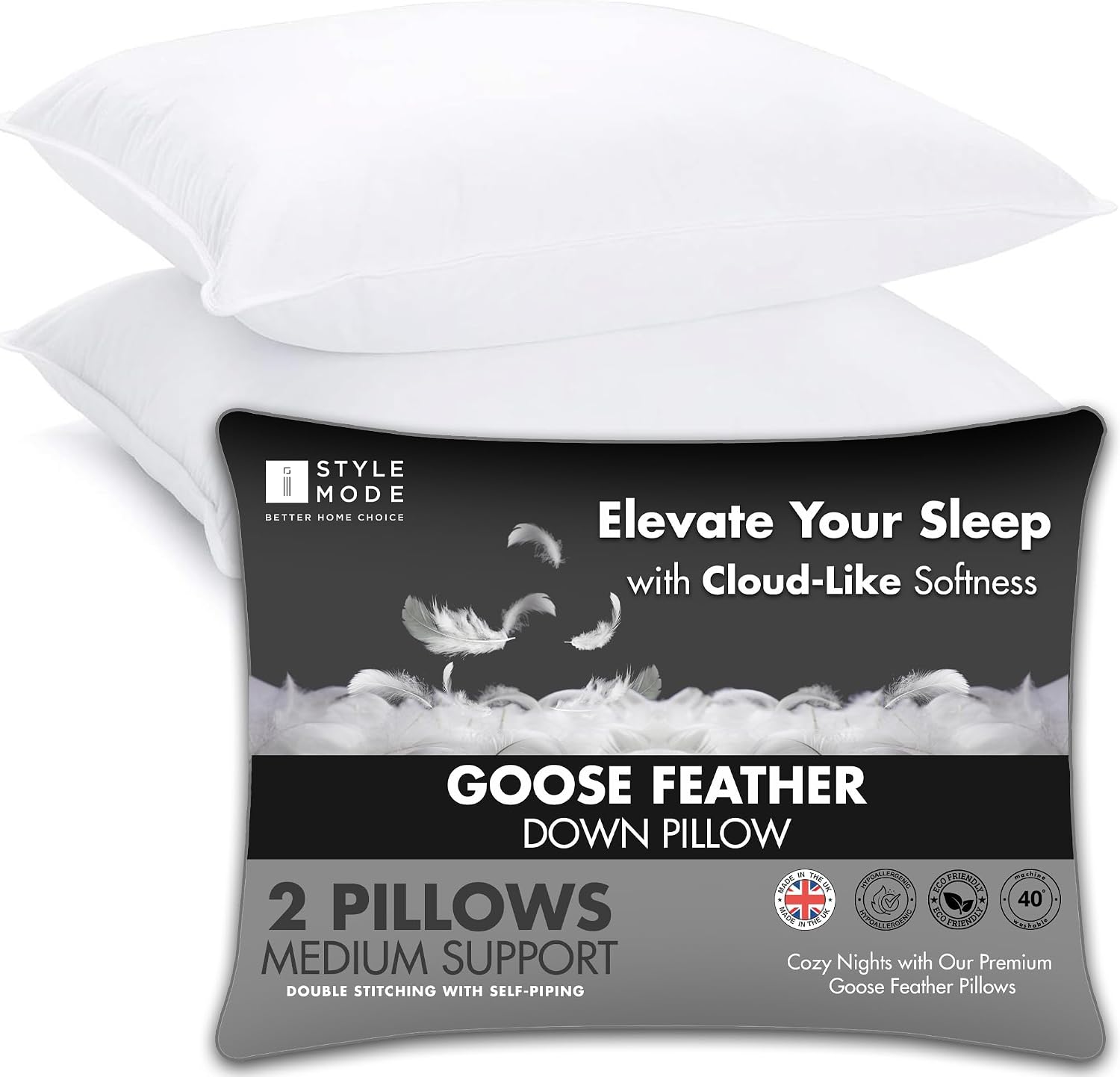 Goose Feather & Down Pillows