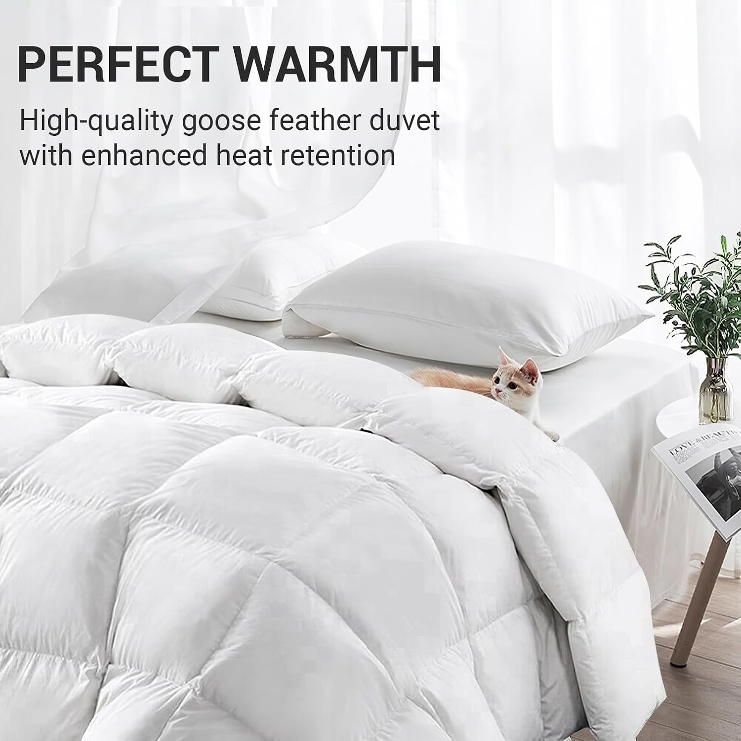 Goose Feather & Down Duvet Quilt 10.5 Tog