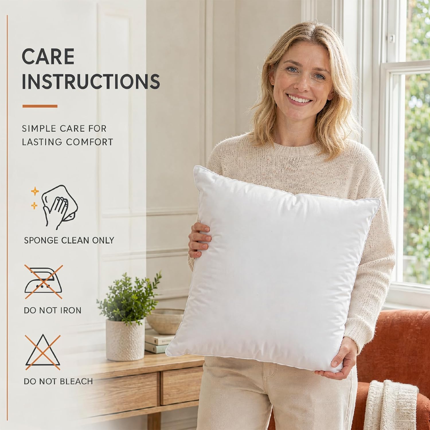 Hollowfibre Cushion Pads