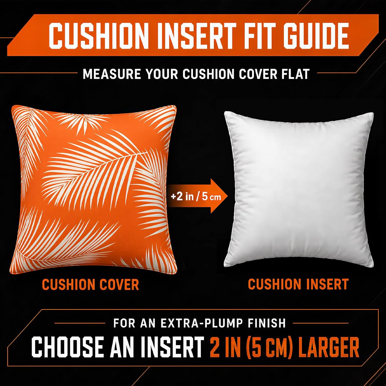Hollowfibre Cushion Pads
