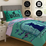 Glinda Elphaba Single Duvet Cover Reversible Design