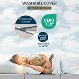 2 in 1 Fold Out Tri-fold Cube Z Bed Mattress