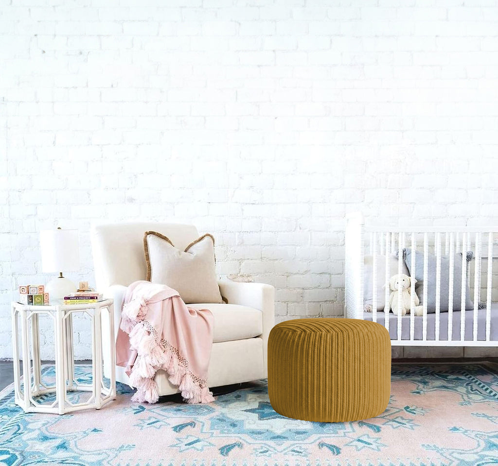 Oval Shape Foot Rest Stool Pouffe Footstools