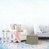 Oval Shape Foot Rest Stool Pouffe Footstools