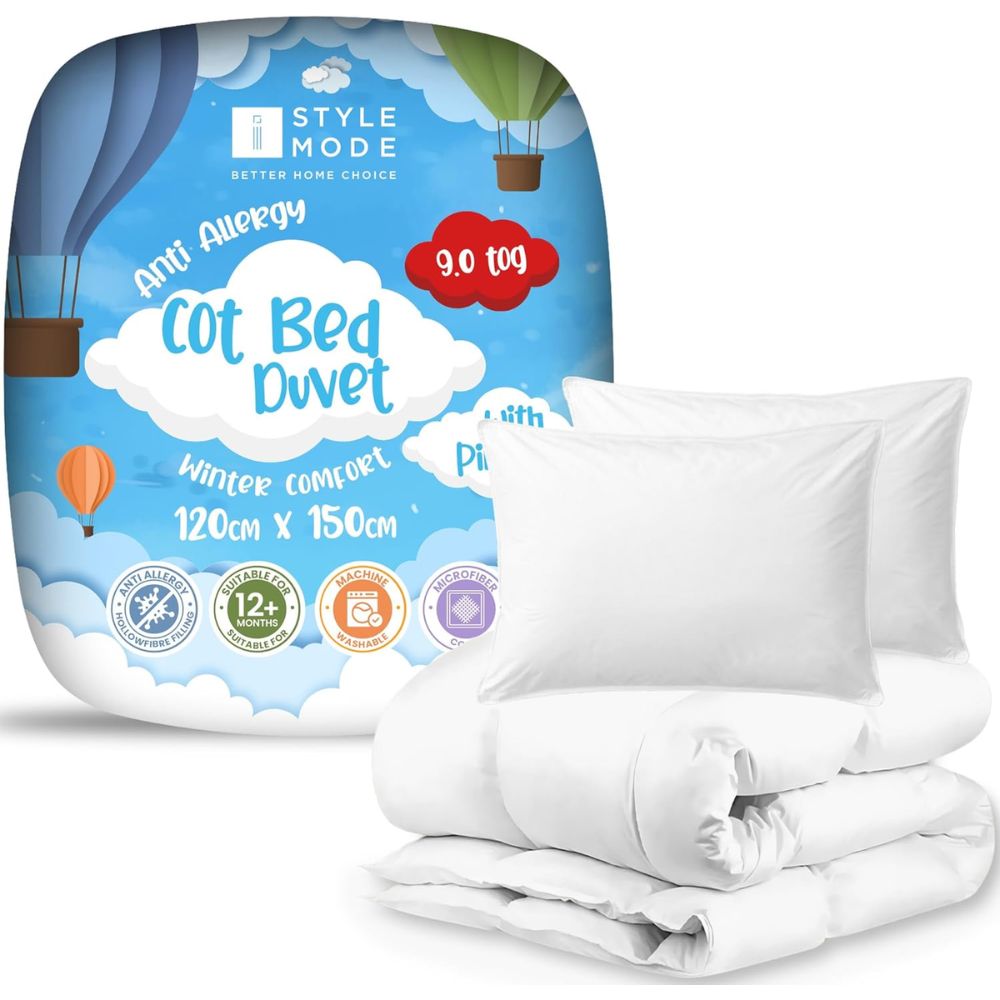 Cotton Cot Duvet & Pillows For Toddlers