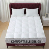 Goose Down Feather Mattress Topper 5cm Depth