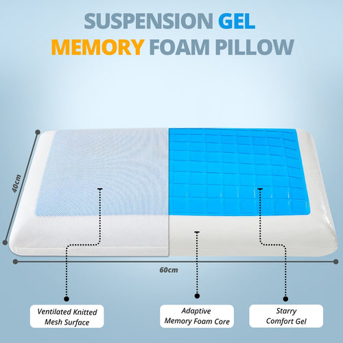 Cooling Gel Memory Foam Pillow