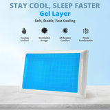Cooling Gel Memory Foam Pillow